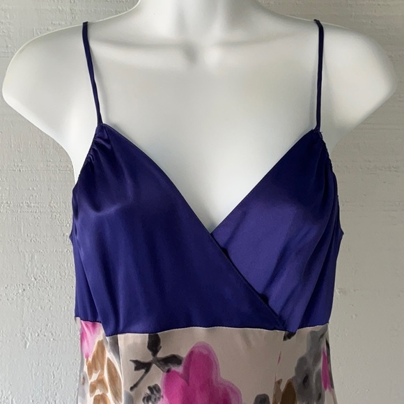 Silk Long Summer sleeveless Dress - Picture 3 of 16